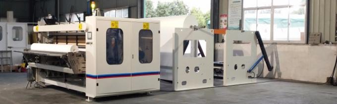 PLC Wallboard перематывать ткань туалета делая стойки машины 7.5KW 2 4