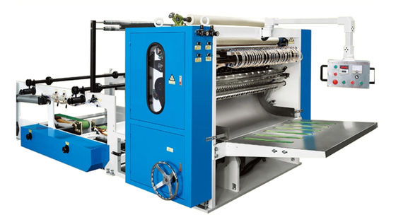 Мягкая рисуя производственная линия 4800sheets/min Interfold лицевой ткани 11KW