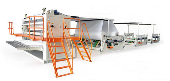 V ткань створки 1200sheet/min лицевая делая линии машины 380V 6